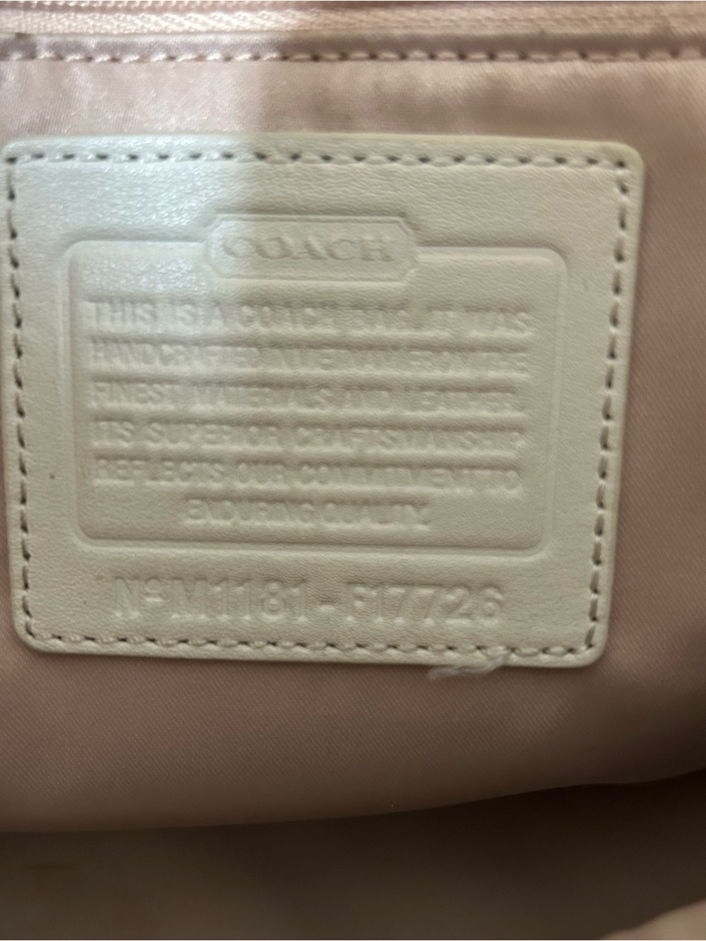 Coach Signature Gallery East West Tote Canvas - Picture 7 of 8